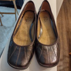 Mahogany Brown Slip on Shoes